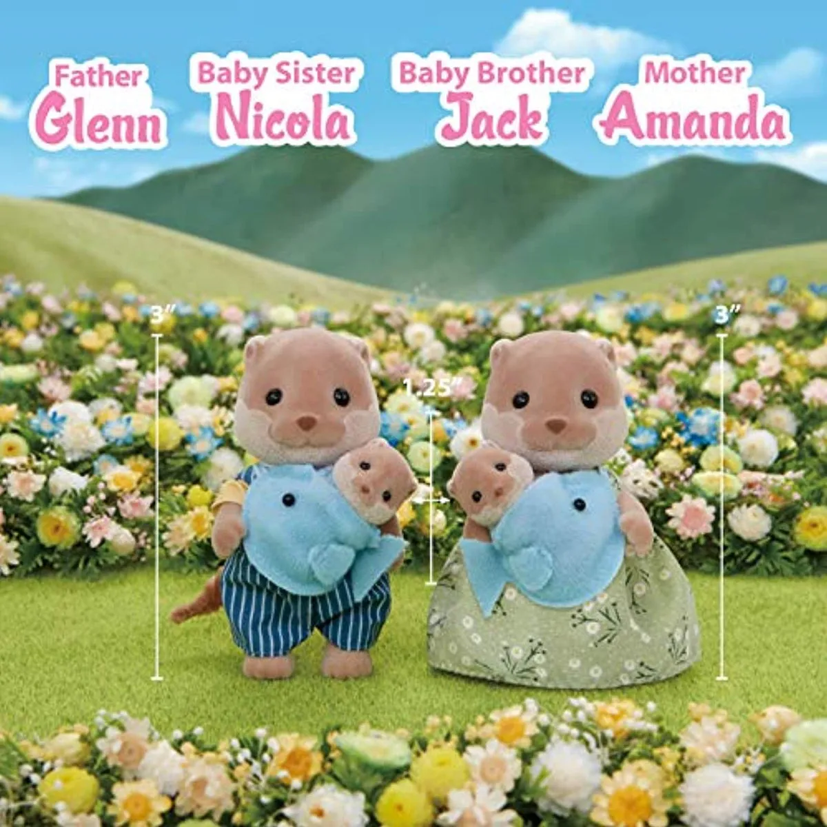 Calico Critters otter family
