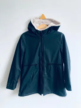 Cozy Raincoat (slight shoulder discolouring) // 13-14Y