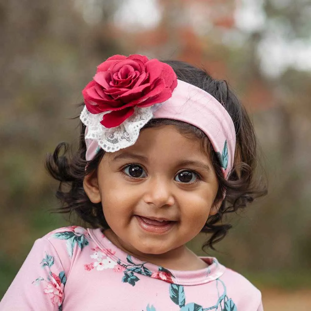 Mauve Garden Headband