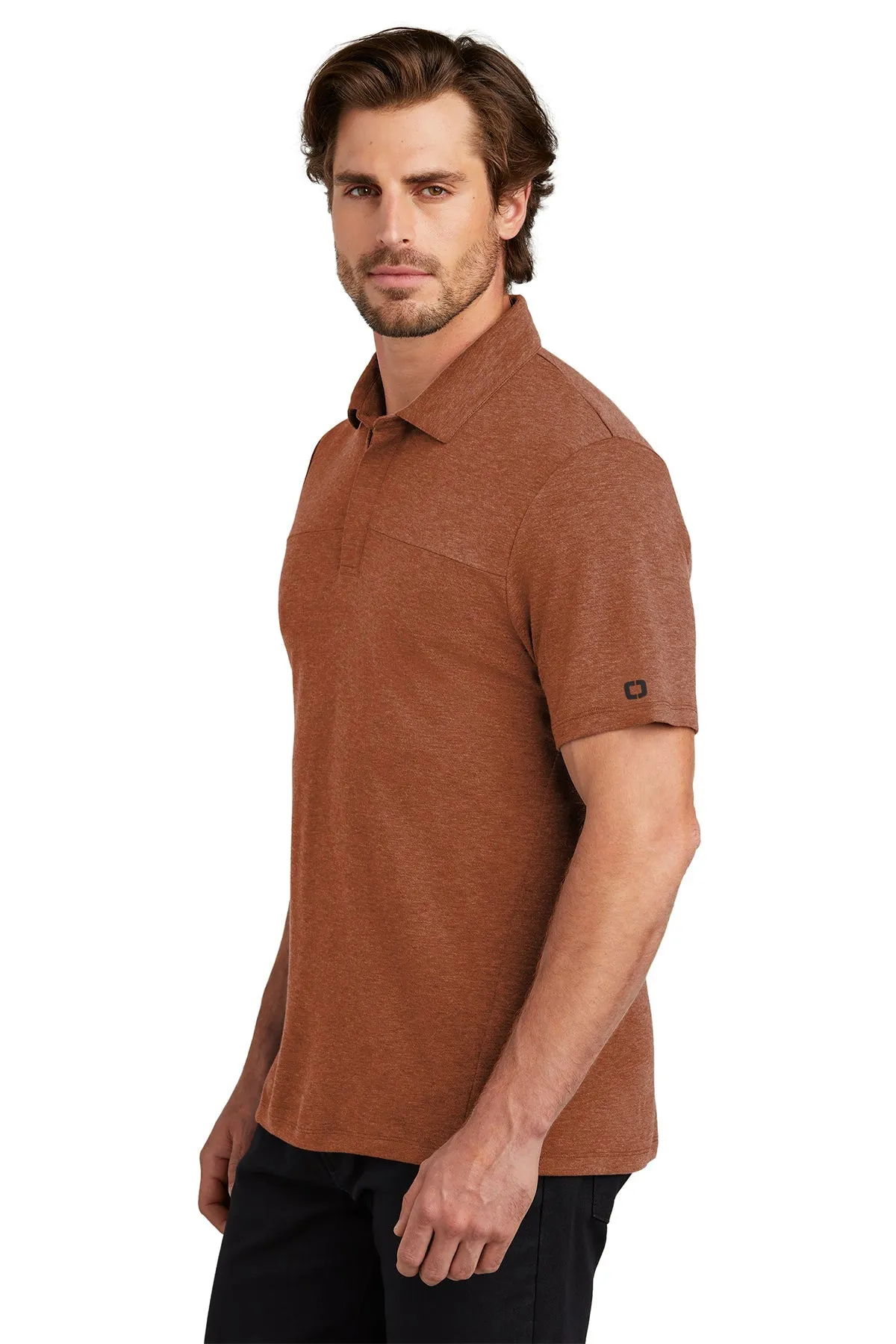 OGIO Command Custom Polos, Deep Rust