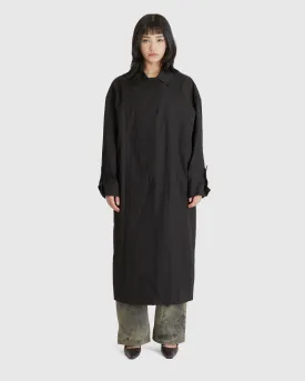 Paneled Cotton Trench Coat (W)