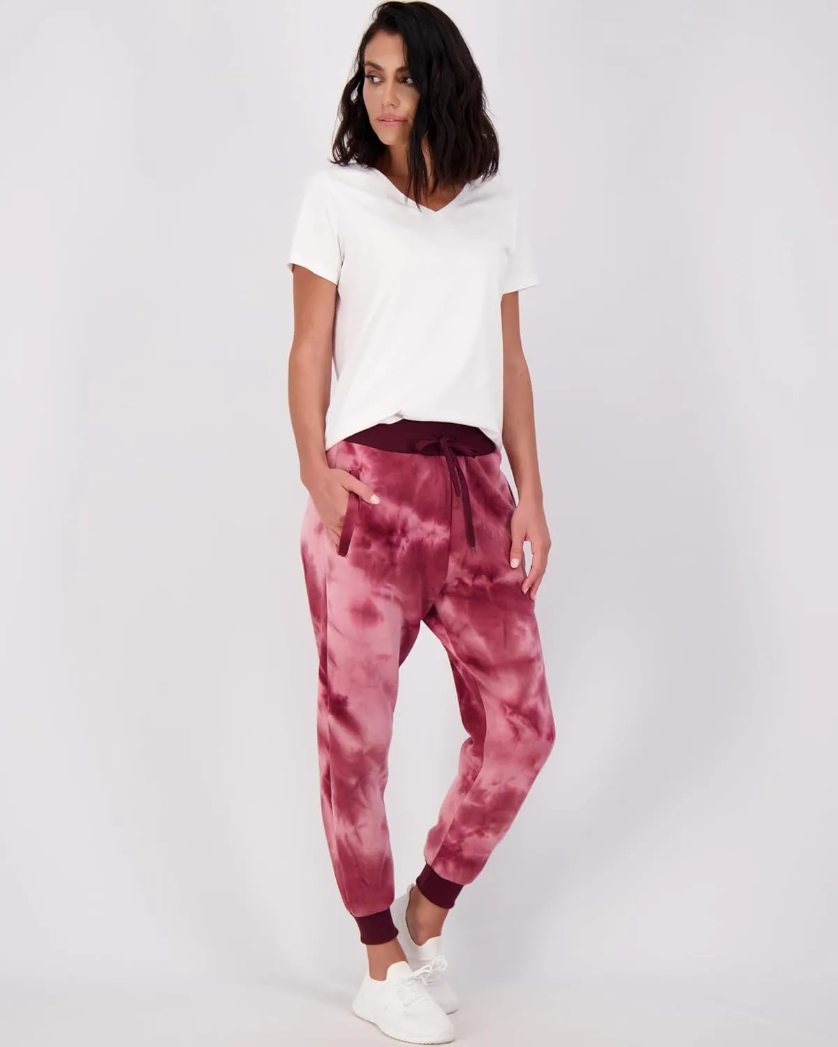 Real Essentials 3 Pack: Women's Ultra-Soft & Warm Fleece Joggers Sweatpants with Pocket (Available in Plus Size)